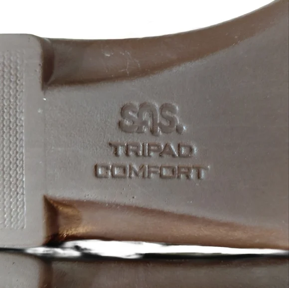 SAS Simplify Slip On Loafers Women's Size 8 Wide Pearl Leather Loafer Flats - Picture 7 of 10